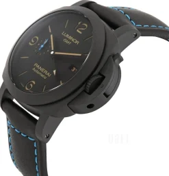 Luminor Svart/Läder Ø44 mm