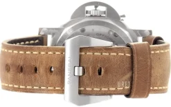 Luminor Svart/Läder Ø47 mm