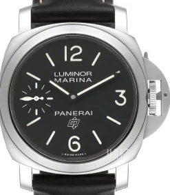 Luminor Svart/Läder Ø44 mm