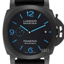 Luminor Svart/Läder Ø44 mm