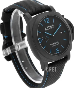 Luminor Svart/Läder Ø44 mm