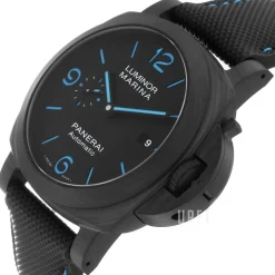 Luminor Svart/Läder Ø44 mm