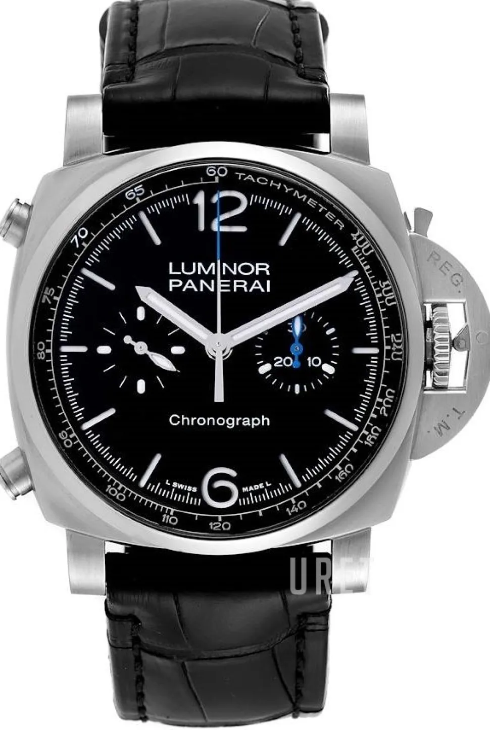 Luminor Svart/Läder Ø44 mm