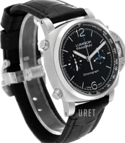 Luminor Svart/Läder Ø44 mm