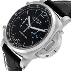 Luminor Svart/Läder Ø44 mm