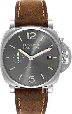 Luminor Svart/Läder Ø42 mm