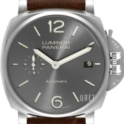 Luminor Svart/Läder Ø42 mm