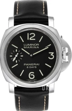 Luminor Svart/Läder Ø44 mm