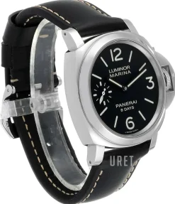 Luminor Svart/Läder Ø44 mm