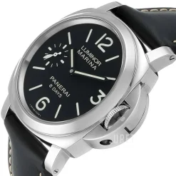 Luminor Svart/Läder Ø44 mm