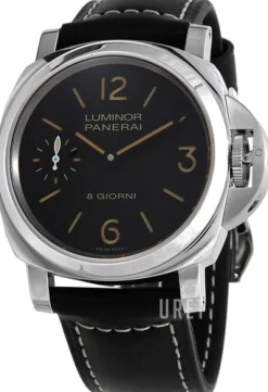 Luminor Svart/Läder Ø44 mm