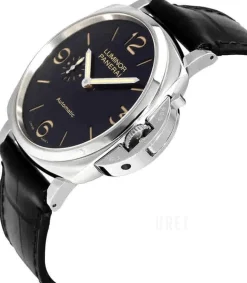 Luminor Svart/Läder Ø45 mm