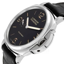 Luminor Svart/Läder Ø45 mm