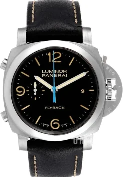 Luminor Svart/Läder Ø44 mm