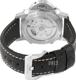 Luminor Svart/Läder Ø44 mm