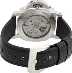 Luminor Svart/Läder Ø44 mm