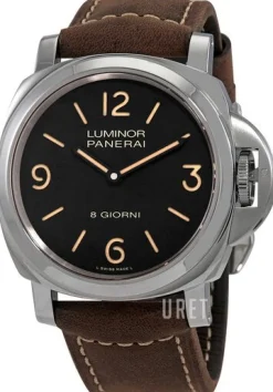 Luminor Svart/Läder Ø44 mm