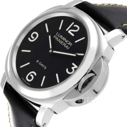 Luminor Svart/Läder Ø44 mm