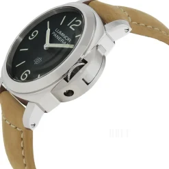 Luminor Svart/Läder Ø44 mm