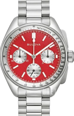 Lunar Pilot Röd/Stål Ø43 mm