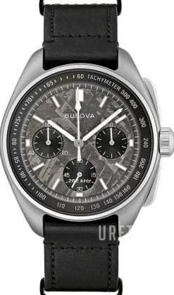 Lunar Pilot Svart/Läder Ø44 mm