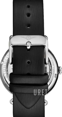 Luxe Silverfärgad/Läder Ø38 mm