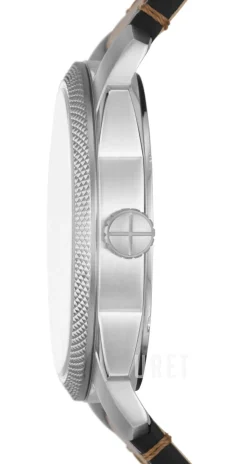 Machine Blå/Läder Ø42 mm