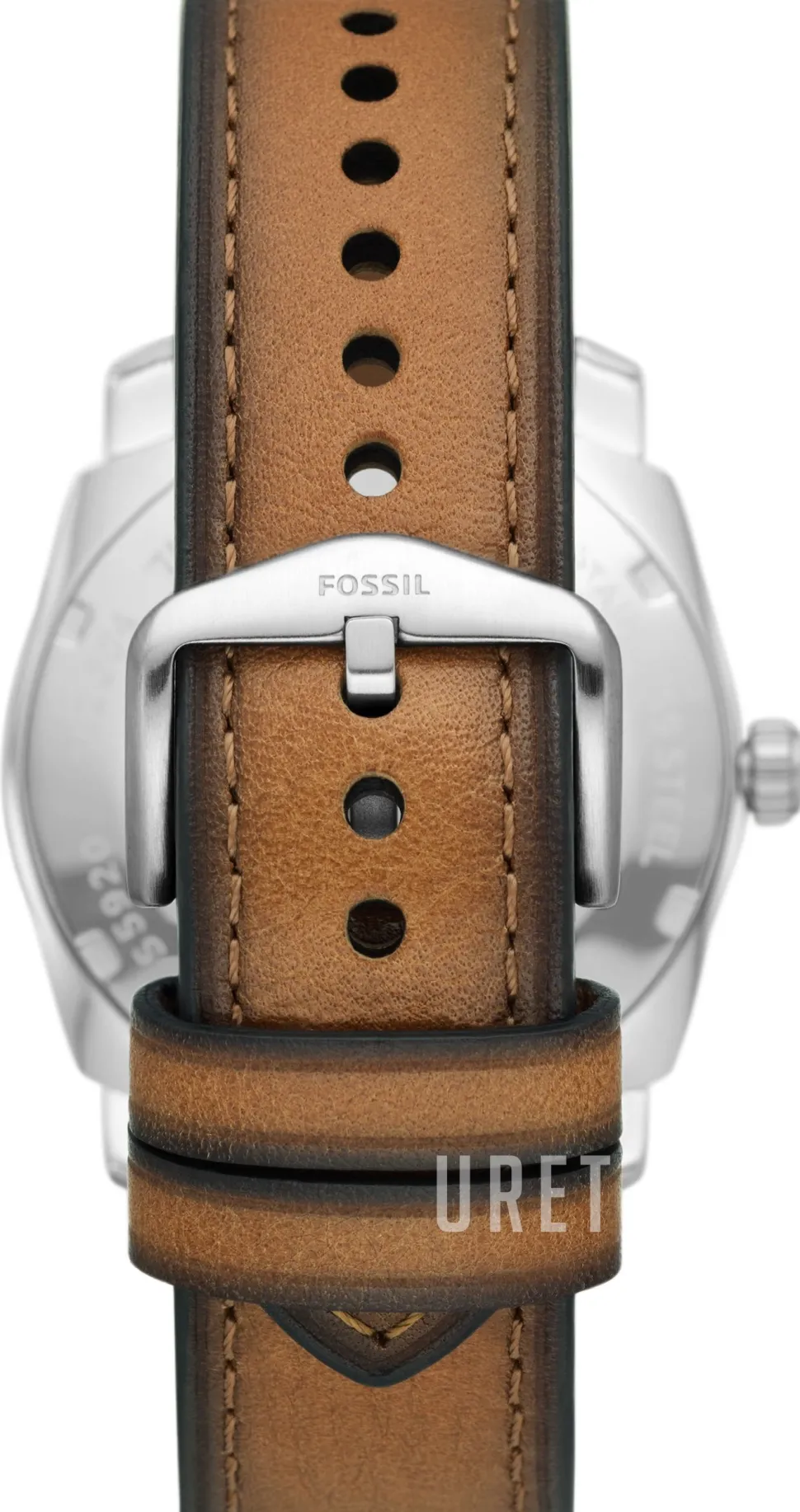 Machine Blå/Läder Ø42 mm