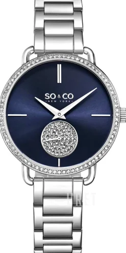 Madison Blå/Stål Ø38 mm