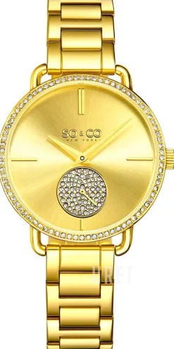 Madison Guld/Gulguldtonat stål Ø38 mm