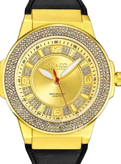 Madison Guld/Läder Ø48 mm