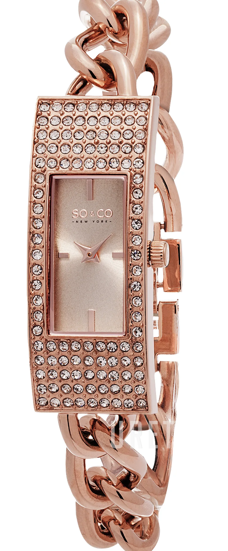 Madison Roséguldstonad/Roséguldstonat stål