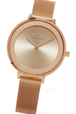 Madison Roséguldstonad/Roséguldstonat stål Ø37 mm