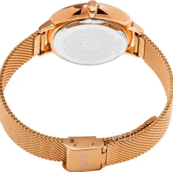 Madison Roséguldstonad/Roséguldstonat stål Ø37 mm