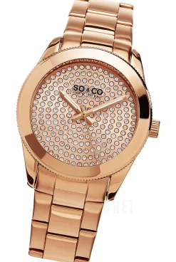 Madison Roséguldstonad/Roséguldstonat stål Ø38 mm