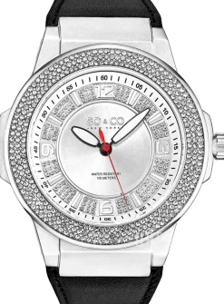 Madison Silverfärgad/Läder Ø48 mm