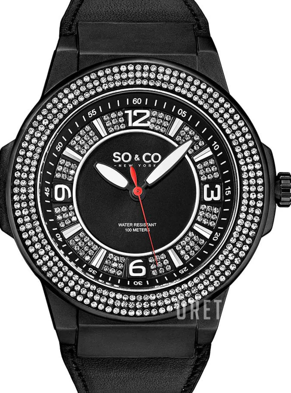 Madison Svart/Läder Ø48 mm