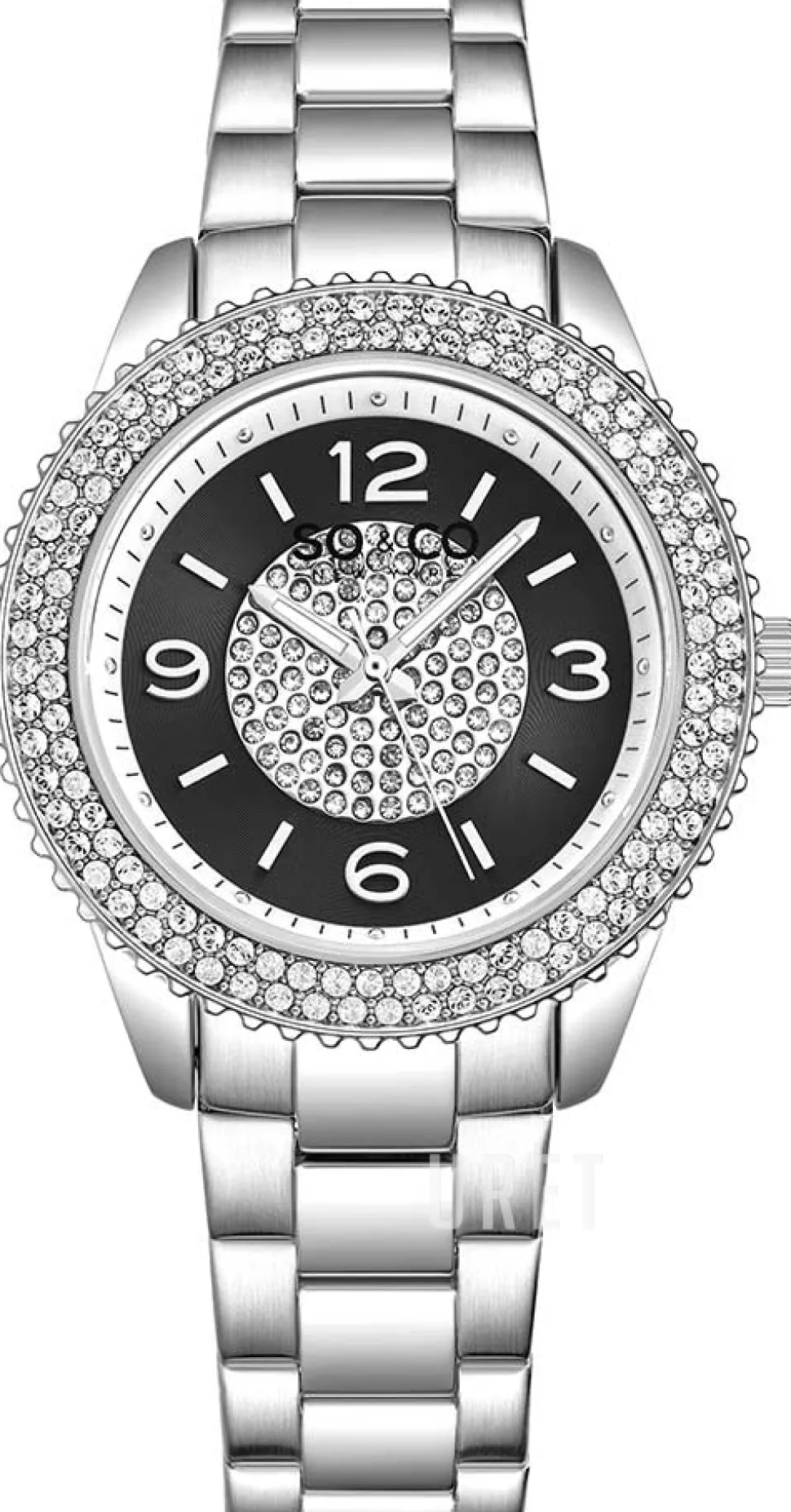 Madison Svart/Stål Ø38 mm