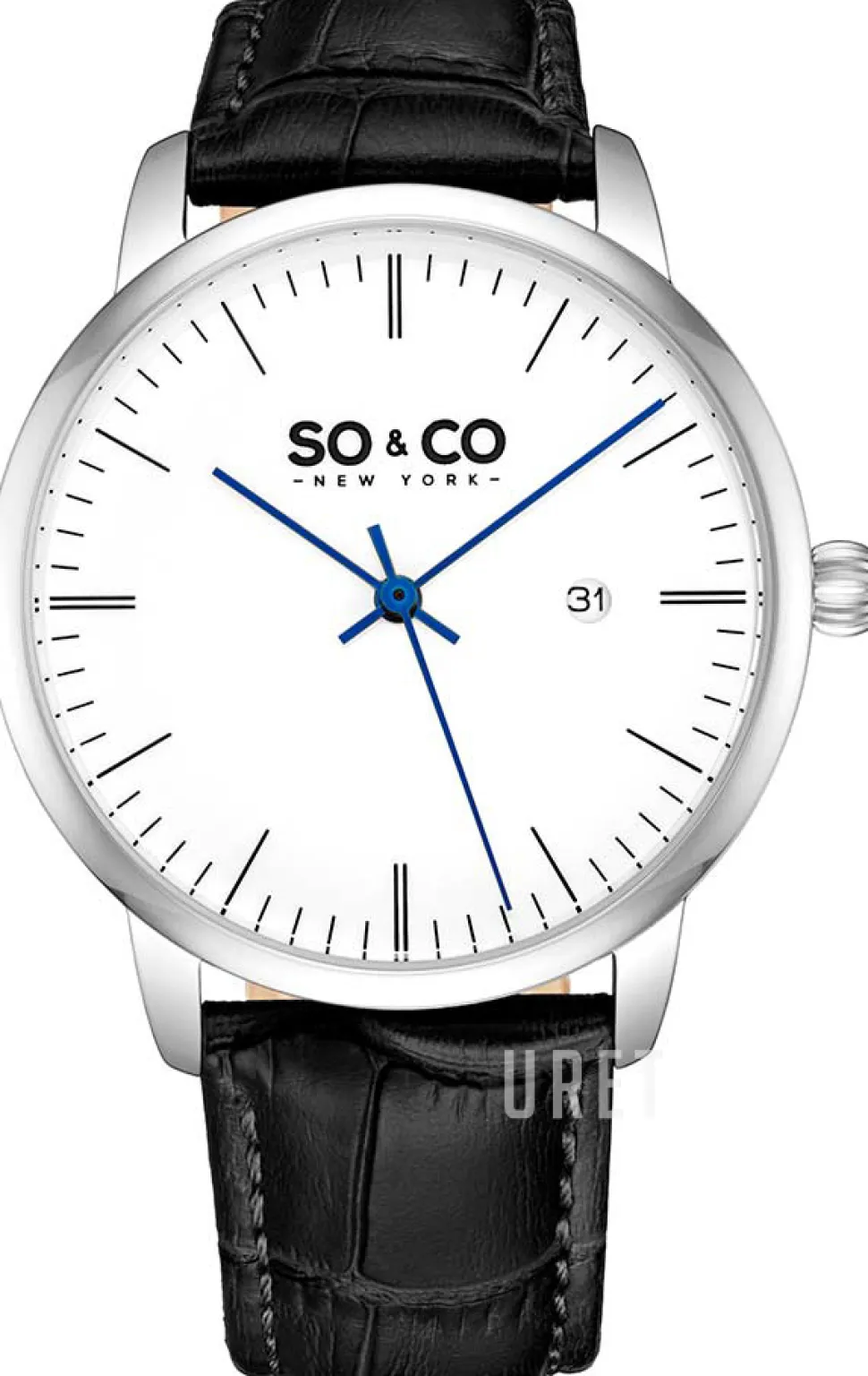 Madison Vit/Läder Ø40 mm