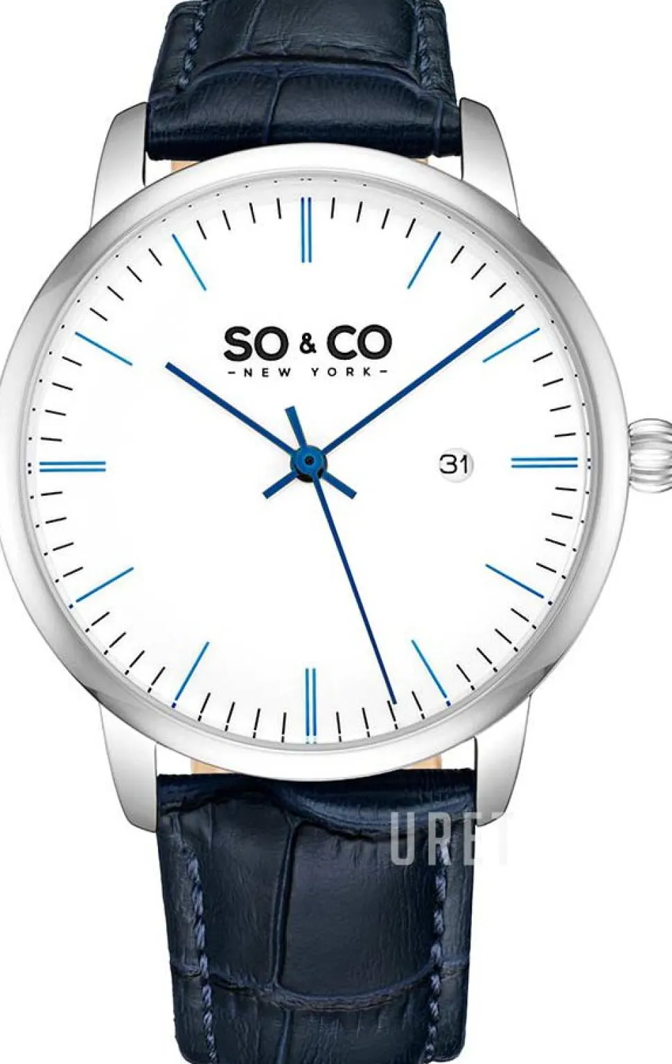 Madison Vit/Läder Ø40 mm