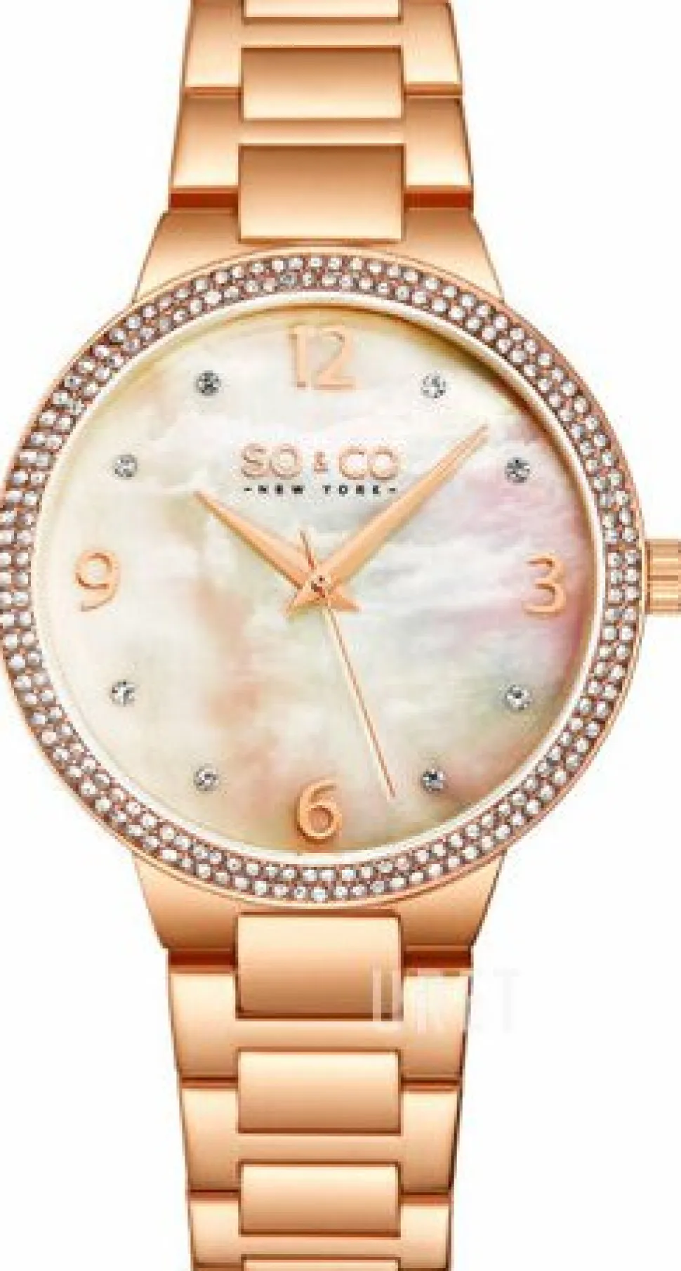 Madison Vit/Roséguldstonat stål Ø39 mm