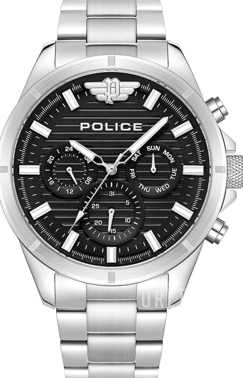 Malawi Svart/Stål Ø45 mm