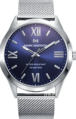 Marais Blå/Stål Ø43 mm