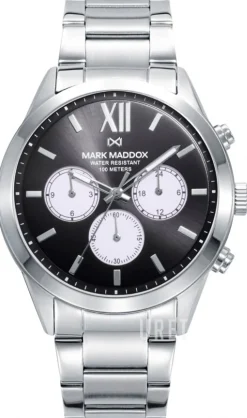 Marais Svart/Stål Ø43 mm