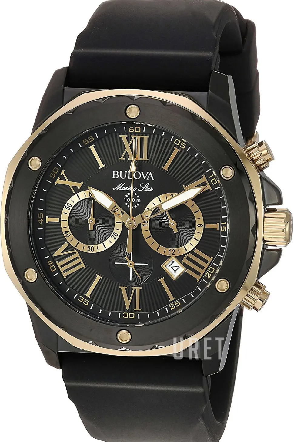 Marine Star Svart/Gummi Ø44 mm