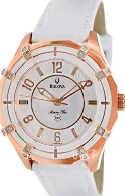 Marine Star Vit/Läder Ø36 mm