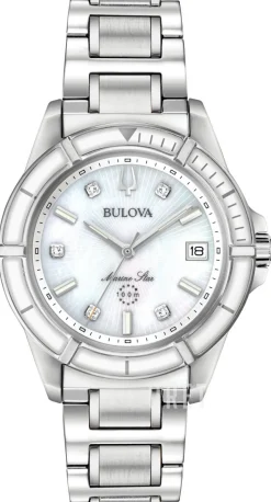 Marine Star Vit/Stål Ø34 mm