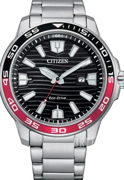 Marine Svart/Stål Ø46 mm