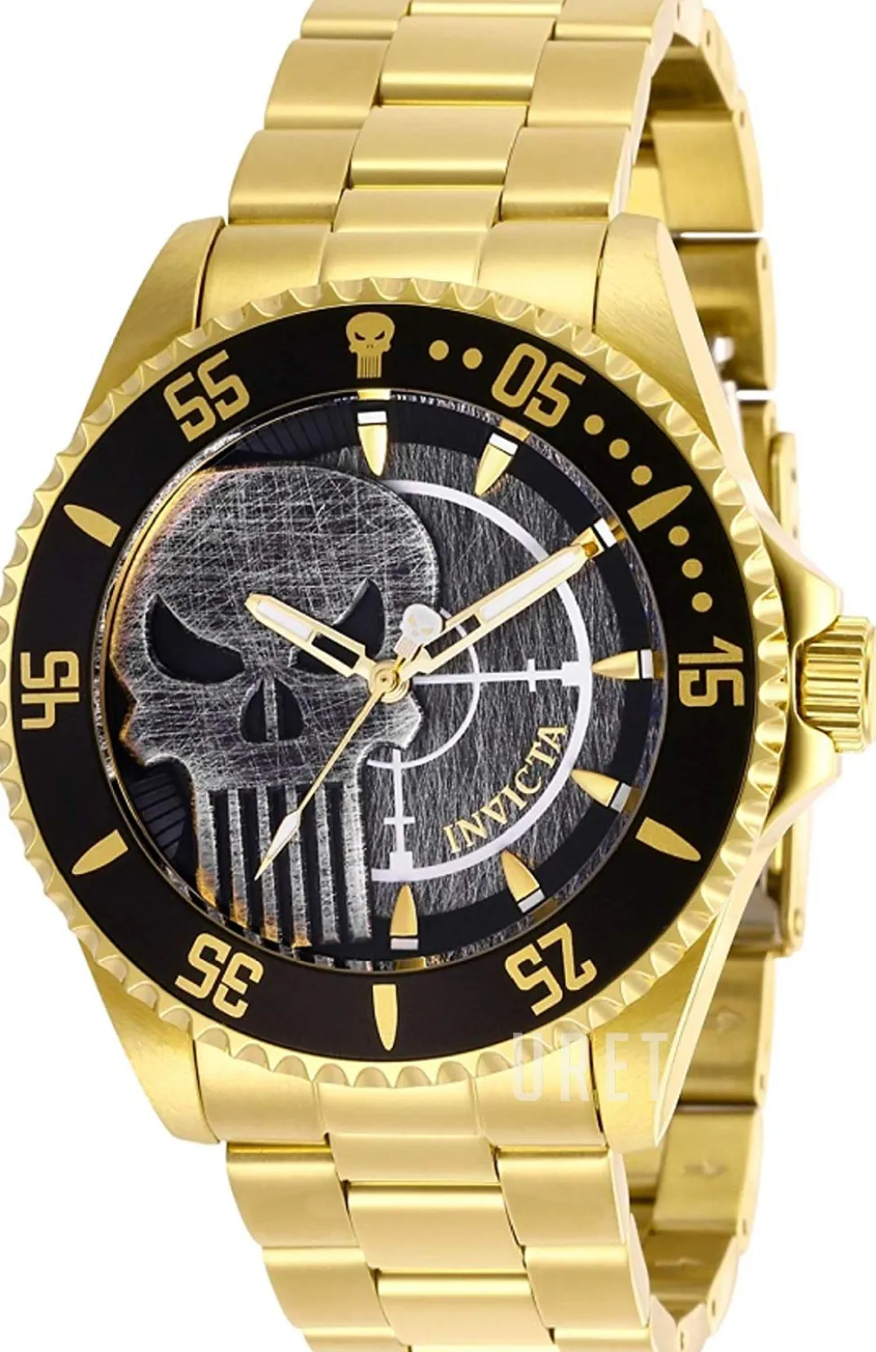 Marvel Grå/Gulguldtonat stål Ø44 mm