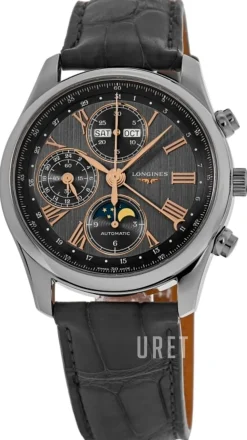 Master Collection Grå/Läder Ø42 mm